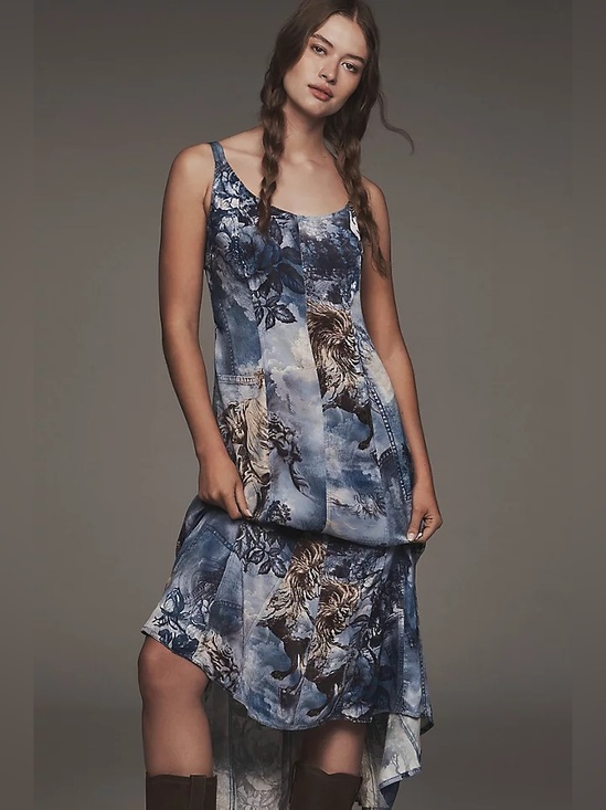 Dresses & Skirts - Pilcro Sleeveless Scoop Neck Dress